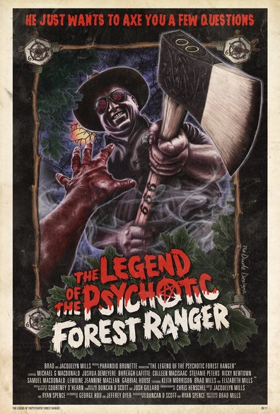 Movies The Legend of the Psychotic Forest Ranger poster
