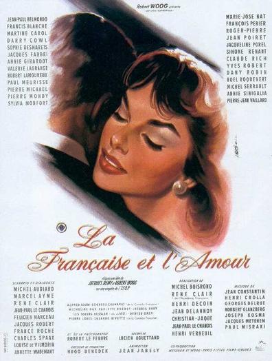 Movies La francaise et l'amour poster