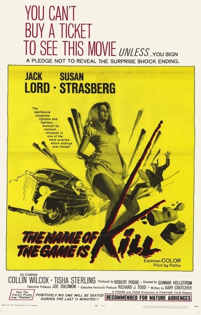 Movies The Name of the Game Is Kill poster