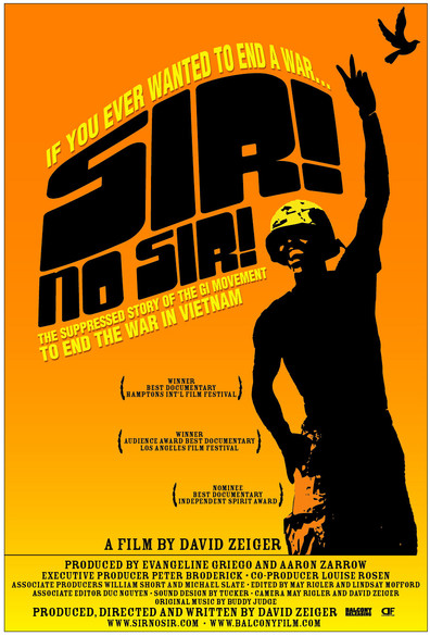 Movies Sir! No Sir! poster