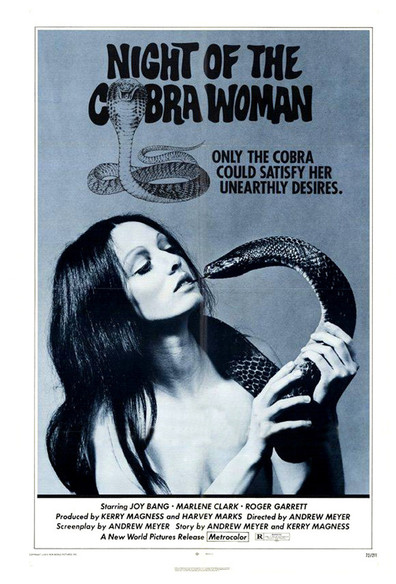 Movies Night of the Cobra Woman poster