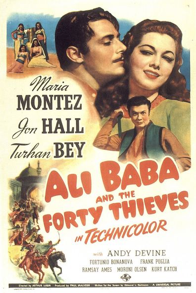 Movies Ali Baba and the Forty Thieves poster