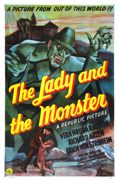 Movies The Lady and the Monster poster