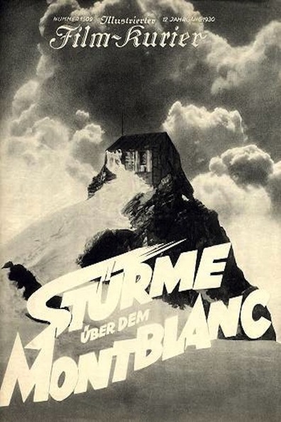 Movies Sturme uber dem Mont Blanc poster