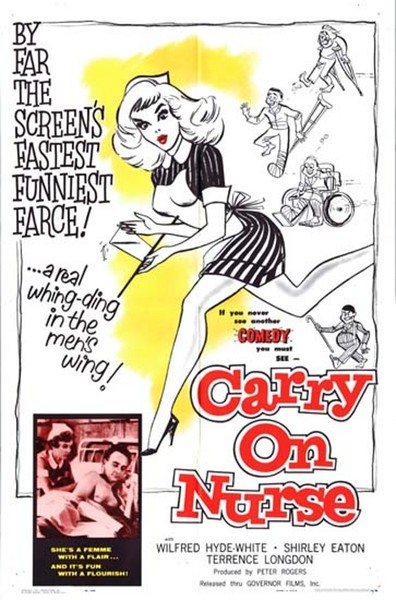 Movies Carry on Nurse poster