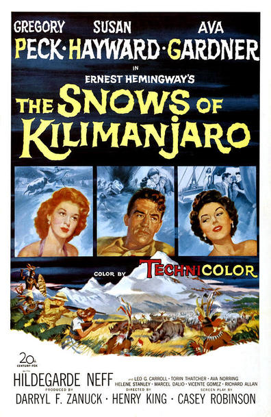 Movies The Snows of Kilimanjaro poster