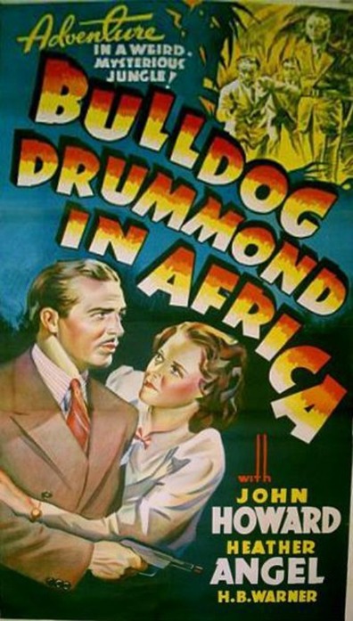 Movies Bulldog Drummond in Africa poster