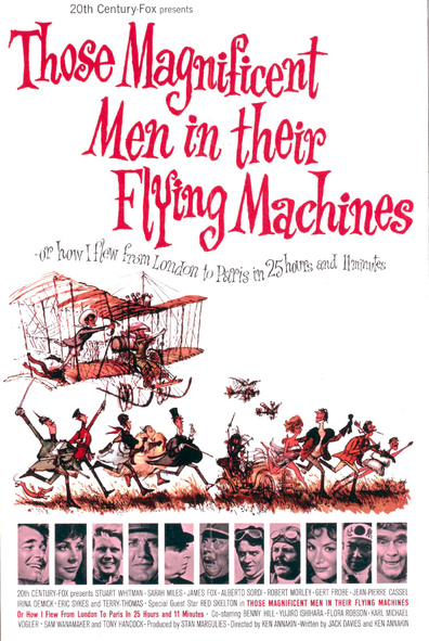 Movies Those Magnificent Men in Their Flying Machines or How I Flew from London to Paris in 25 hours 11 minutes poster