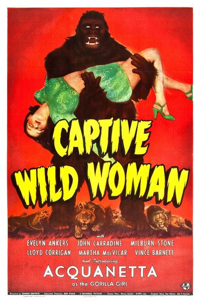 Movies Captive Wild Woman poster