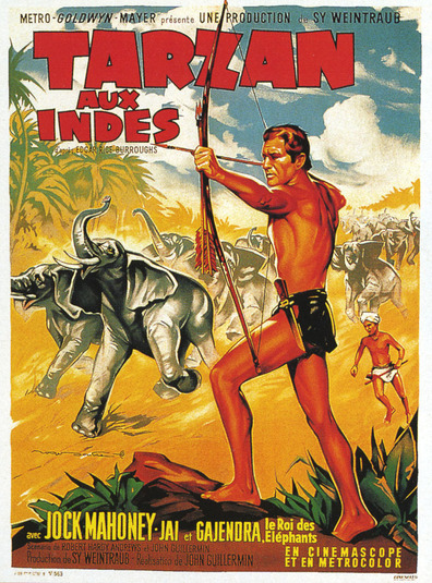 Movies Tarzan Goes to India poster
