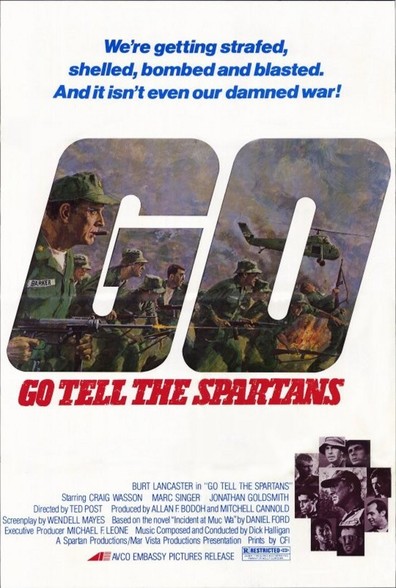 Movies Go Tell the Spartans poster