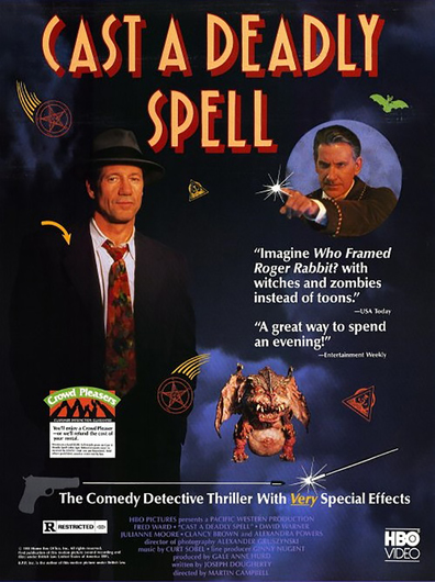 Movies Cast a Deadly Spell	  poster