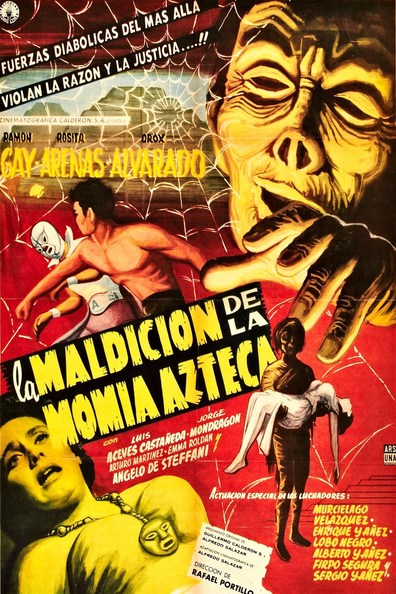 Movies La maldicion de la momia azteca poster