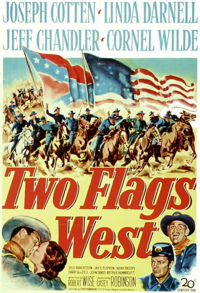 Movies Two Flags West poster