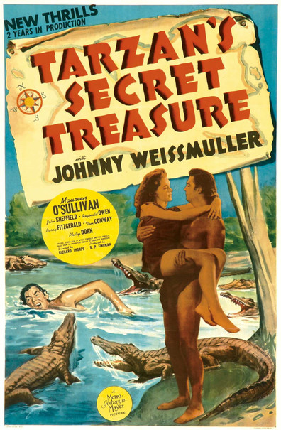 Movies Tarzan's Secret Treasure poster
