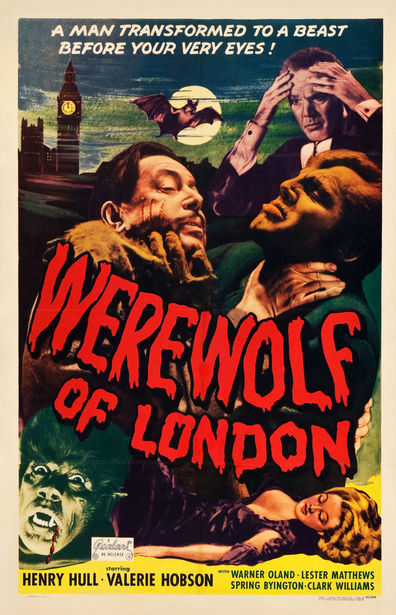 Movies Werewolf of London poster