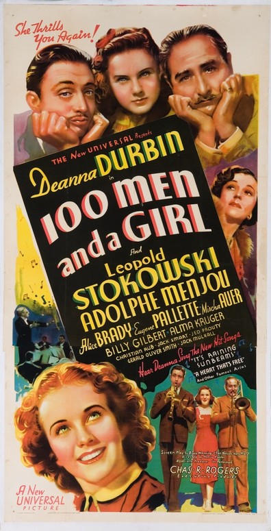 Movies One Hundred Men and a Girl poster
