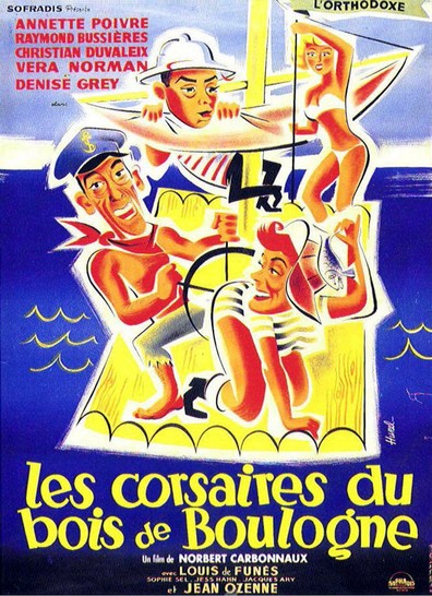 Movies Les corsaires du Bois de Boulogne poster