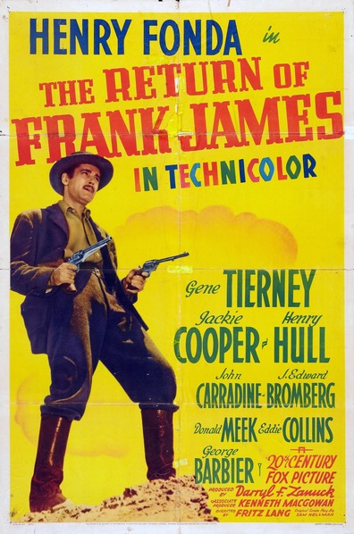 Movies The Return of Frank James poster