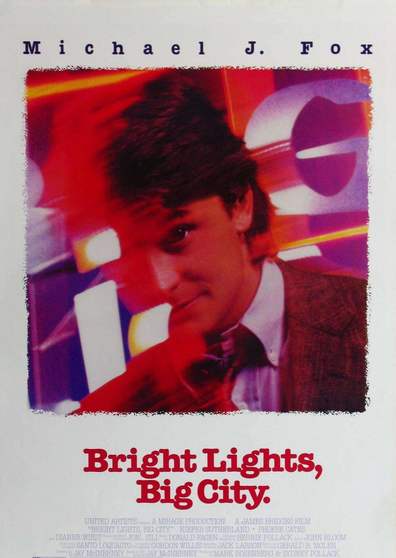 Movies Bright Lights, Big City poster