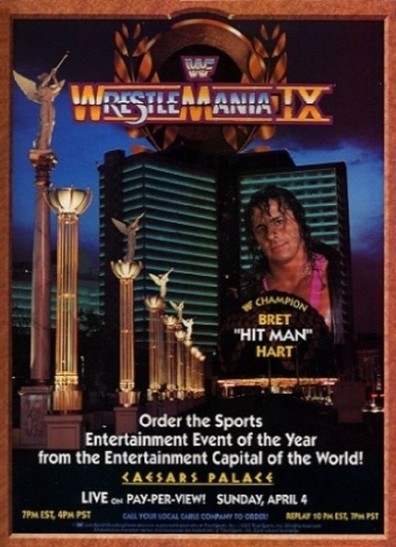Movies WrestleMania IX poster
