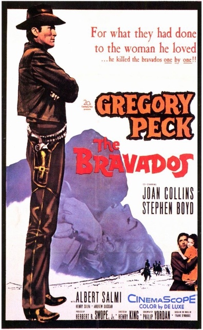 Movies The Bravados poster