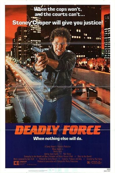 Movies Deadly Force poster