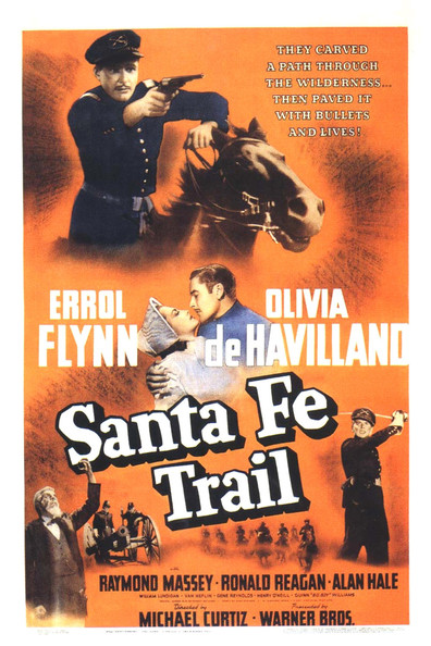 Movies Santa Fe Trail poster