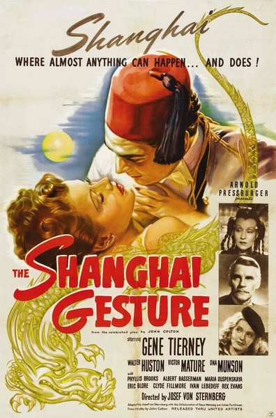 Movies The Shanghai Gesture poster