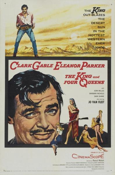 Movies The King and Four Queens poster