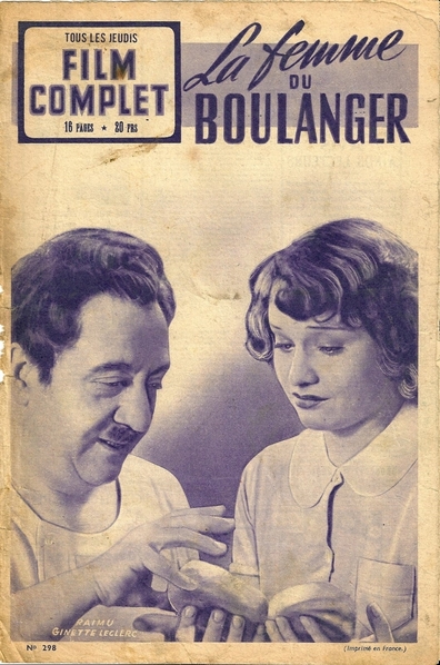 Movies La femme du boulanger poster