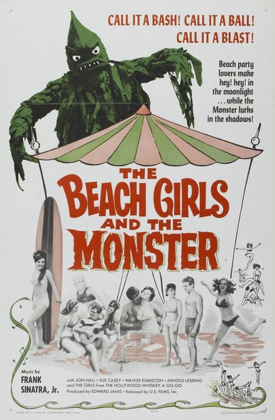 Movies The Beach Girls and the Monster poster