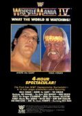 Movies WrestleMania IV poster