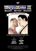 Movies WrestleMania III poster