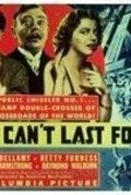 Movies It Can't Last Forever poster
