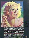 Movies Becky Sharp poster