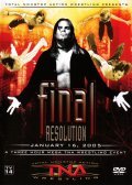 Movies TNA Wrestling: Final Resolution poster