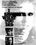 Movies I Saw What You Did poster