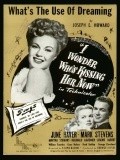 Movies I Wonder Who's Kissing Her Now poster