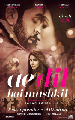 Movies Ae Dil Hai Mushkil poster