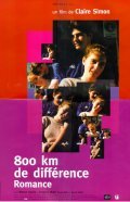 Movies 800 km de difference - Romance poster