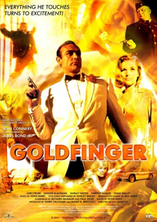 Goldfinger is similar to Sadan miekan mies.