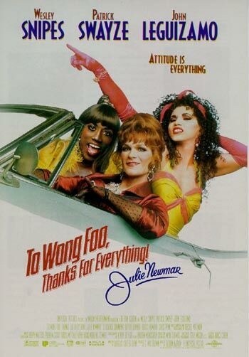 To Wong Foo Thanks for Everything, Julie Newmar is similar to La femme du lutteur.