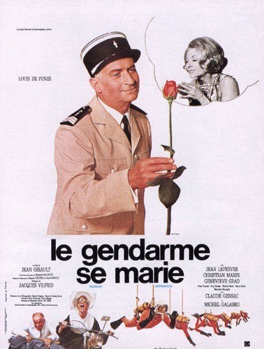 Le gendarme se marie is similar to Bashta mi boyadzhiyata.