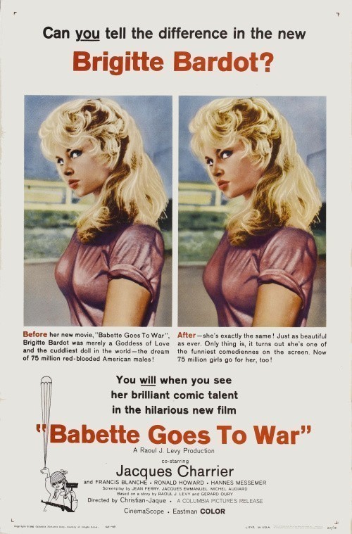 Babette s'en va-t-en guerre is similar to Blame It on the Night.