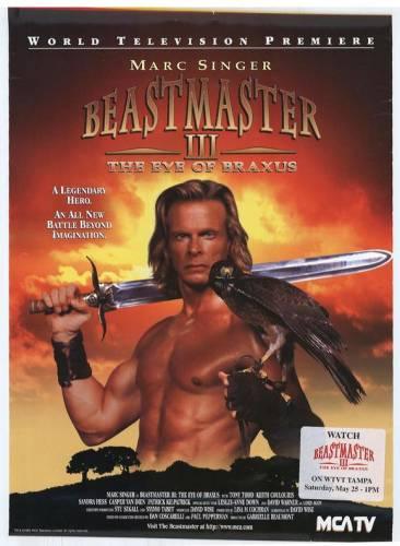 Beastmaster: The Eye of Braxus is similar to Never Cry Werewolf.