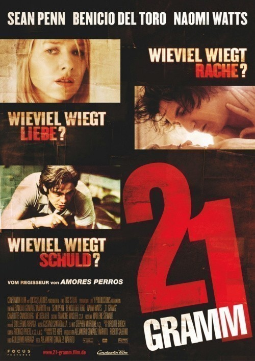 21 Grams is similar to Prom Wars: Love Is a Battlefield.