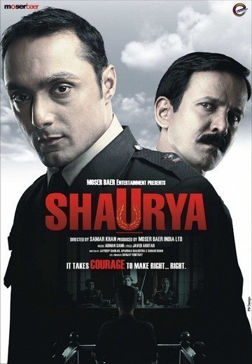 Shaurya: It Takes Courage to Make Right... Right is similar to Io ho paura.