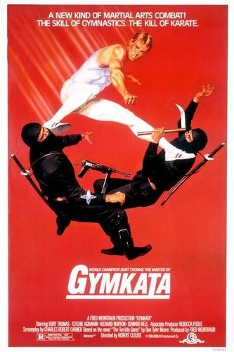 Gymkata is similar to Dancing North.