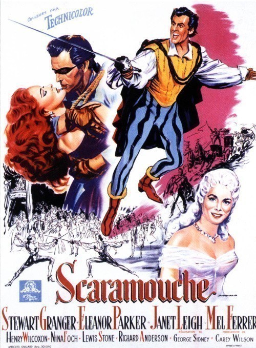 Scaramouche is similar to The Nine Ages of Nakedness.